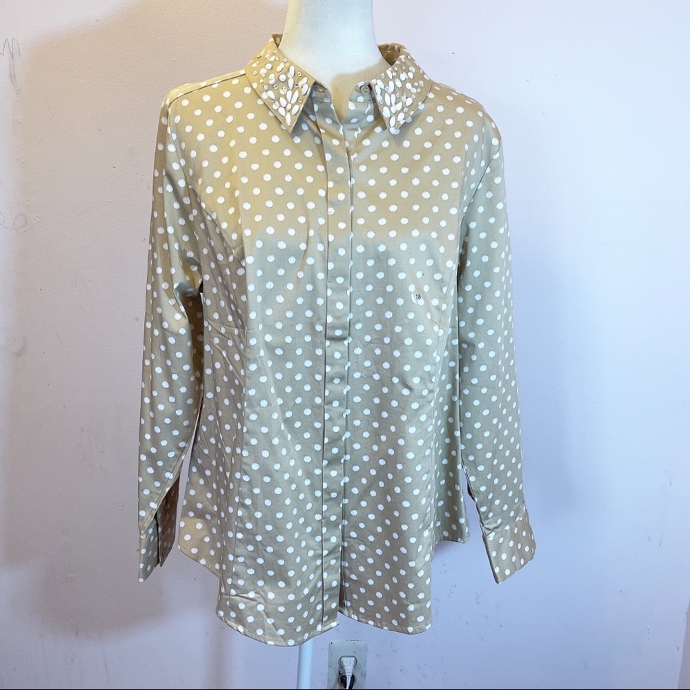 Lane Bryant Button Shirt Woman 18